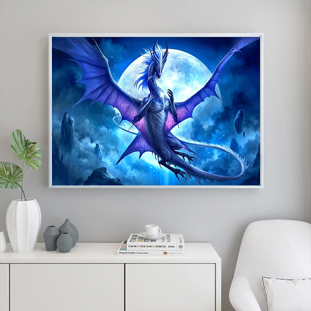 Noble Dragon - Full Round Drill Diamond Painting 40*30CM
