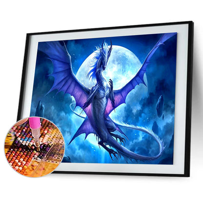 Noble Dragon - Full Round Drill Diamond Painting 40*30CM
