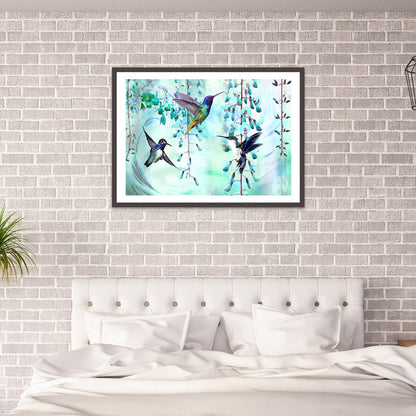 Bird for - Full Round Drill Diamond Painting 40*30CM
