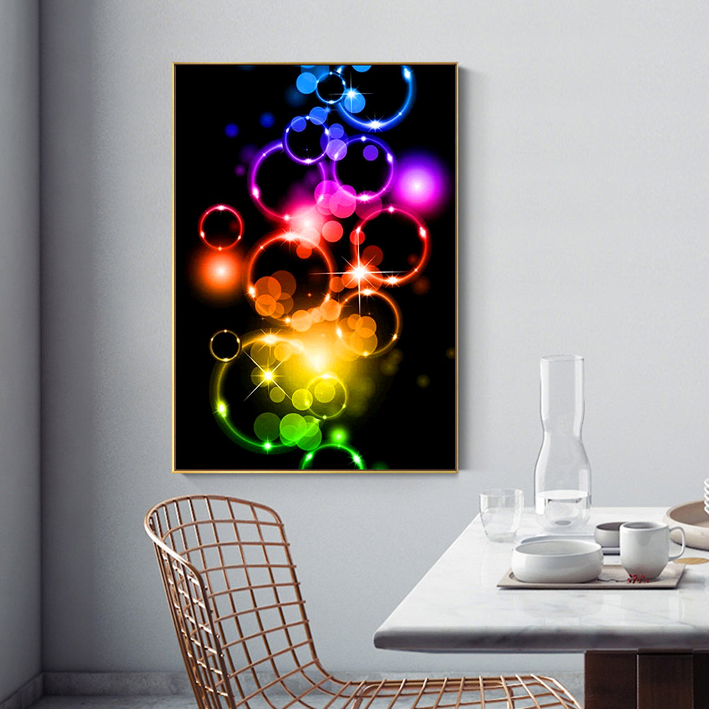 Bubble Circle - Full Round Drill Diamond Painting 30*40CM
