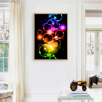 Bubble Circle - Full Round Drill Diamond Painting 30*40CM