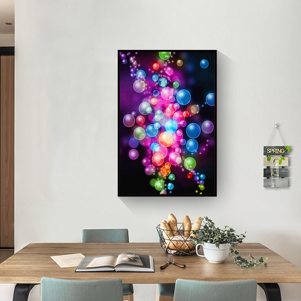 Bubble Circle - Full Round Drill Diamond Painting 30*40CM
