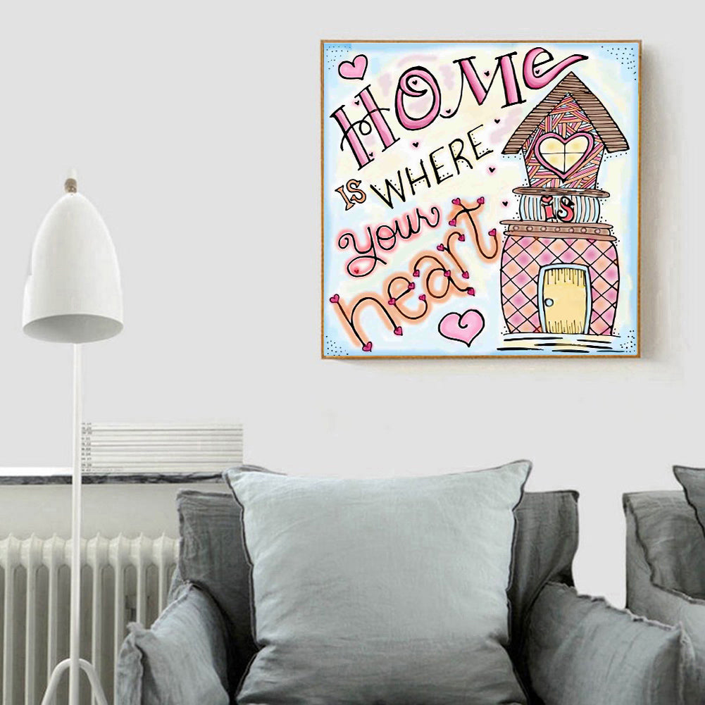 Home - Full Round Drill Diamond Painting 30*30CM