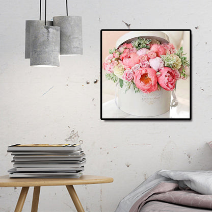 Flower - Full Round Drill Diamond Painting 30*30CM