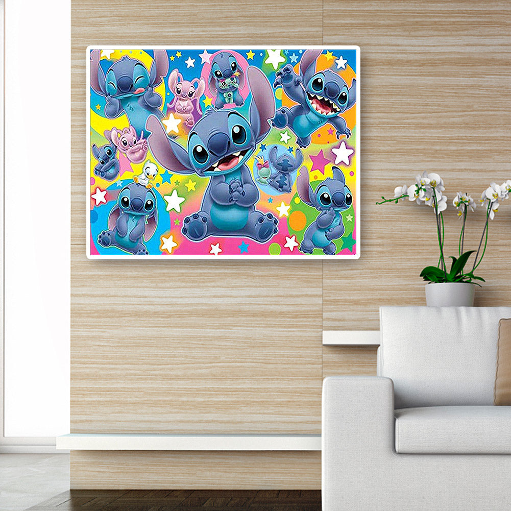 Dogs - Full Round Drill Diamond Painting 50*40CM