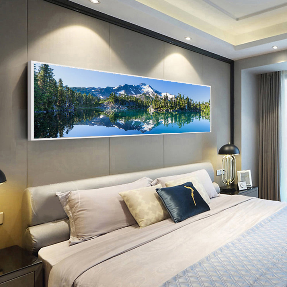 Landscape - Full Round Drill Diamond Painting 80*30CM