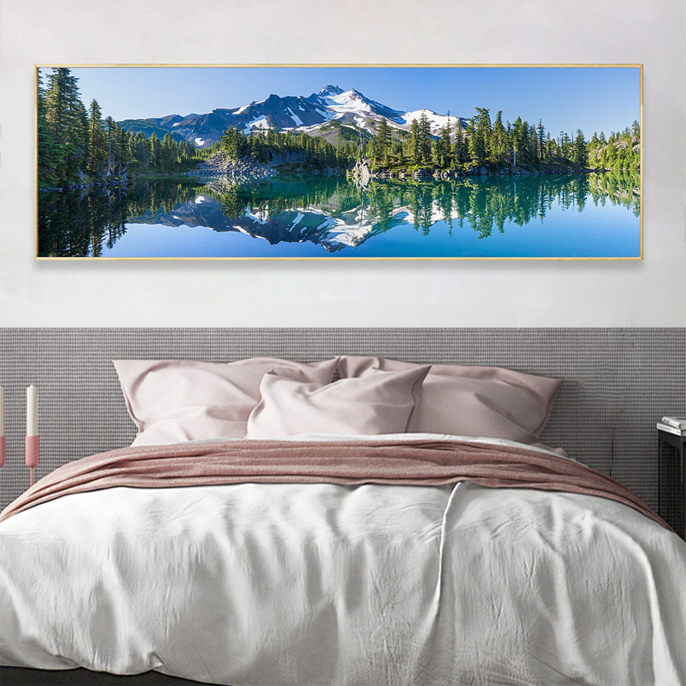 Landscape - Full Round Drill Diamond Painting 80*30CM