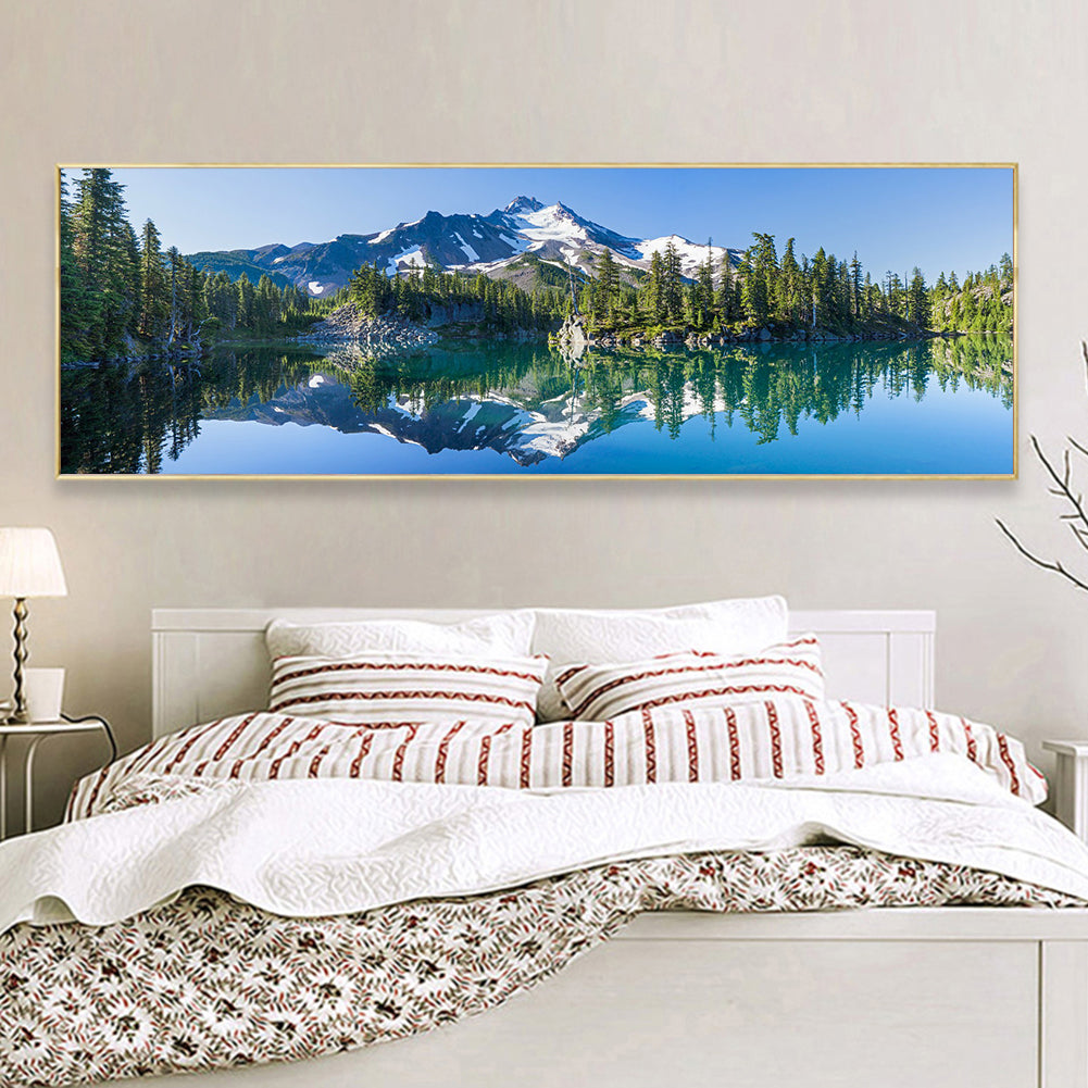 Landscape - Full Round Drill Diamond Painting 80*30CM