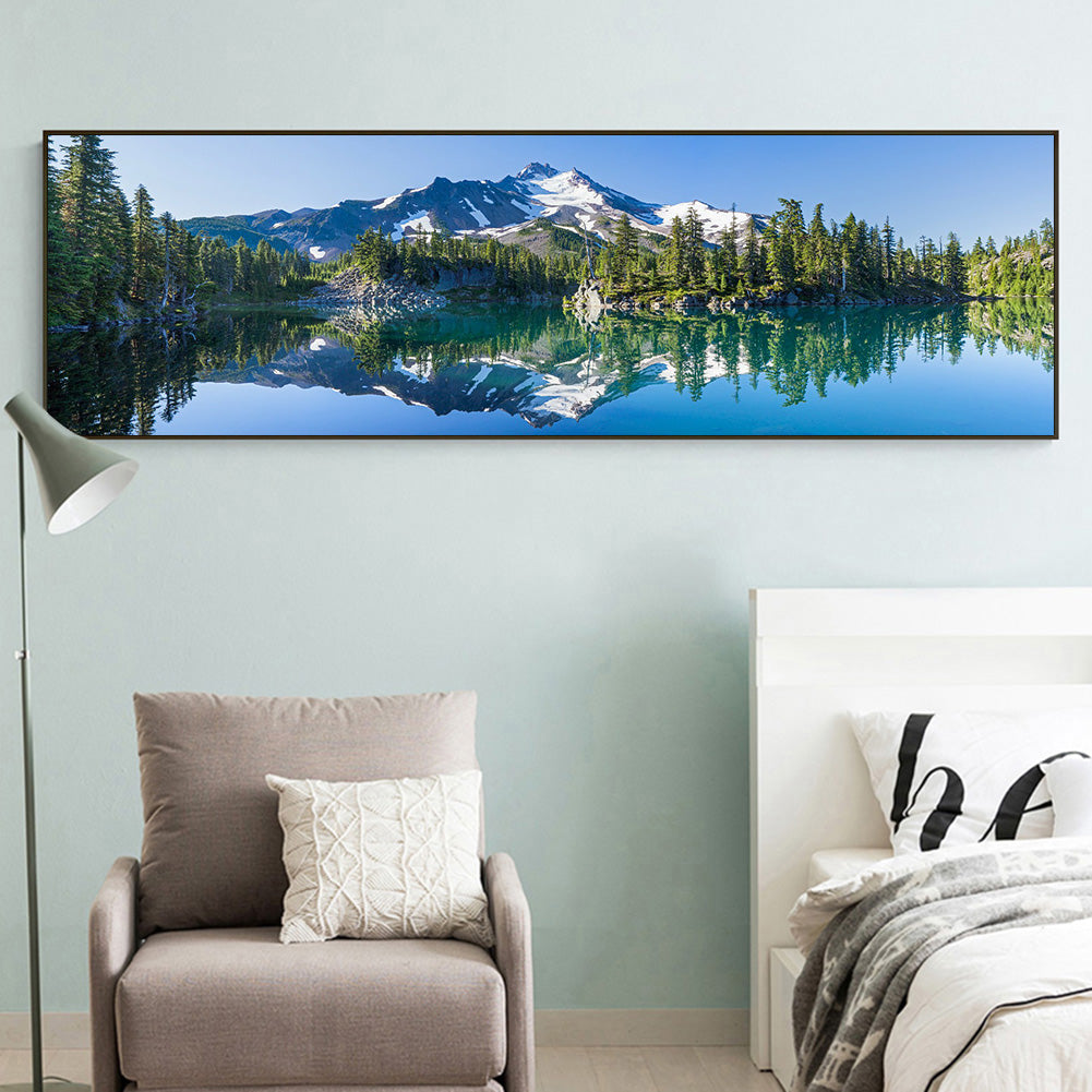 Landscape - Full Round Drill Diamond Painting 80*30CM
