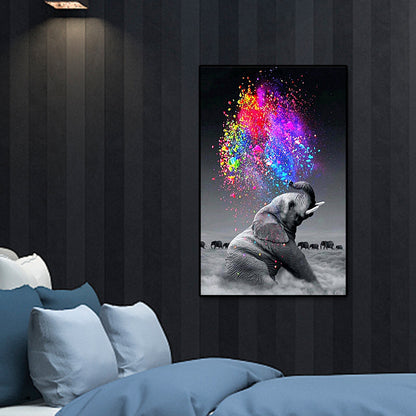 Elephant - Full Round Drill Diamond Painting 40*60CM