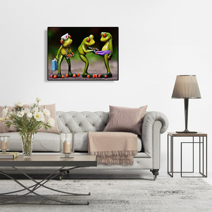 Frog - Full Round Drill Diamond Painting 30*40CM