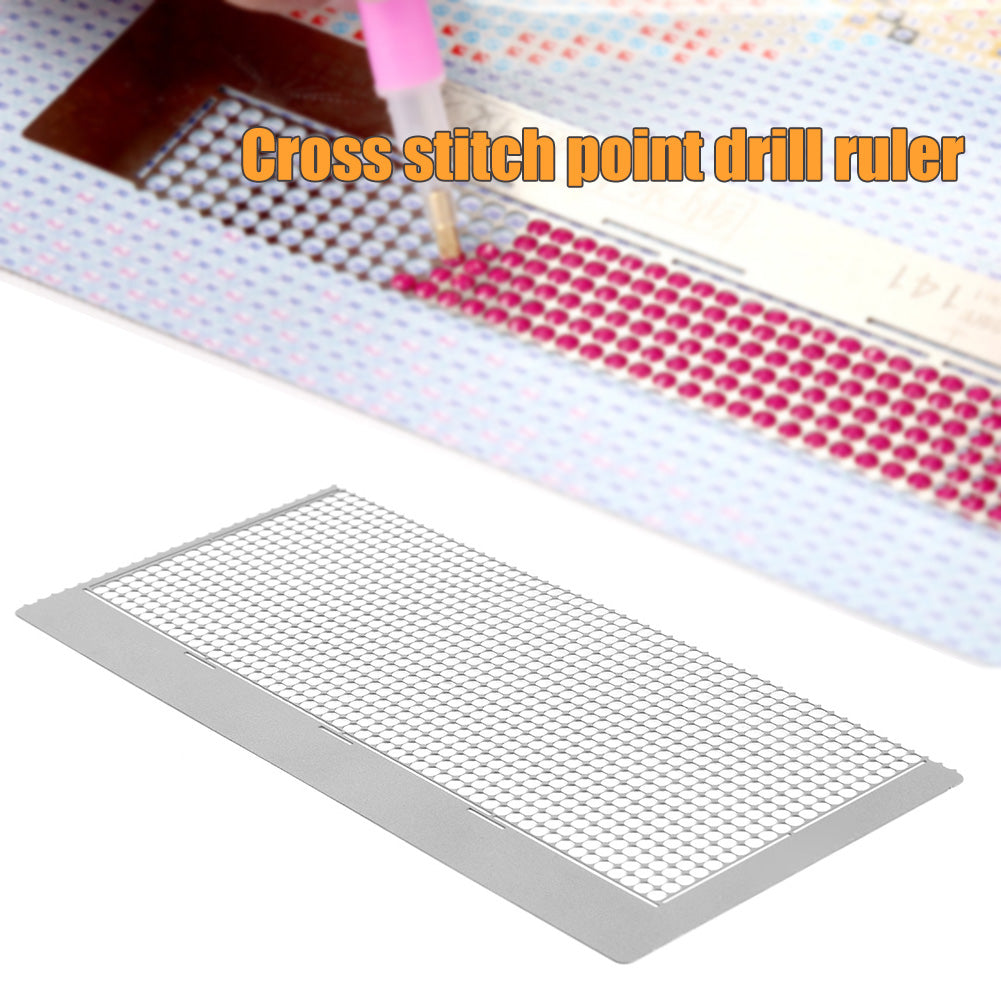 Diamond Painting Net Ruler Point Drill Ruler DIY Needlework Accessory (141)