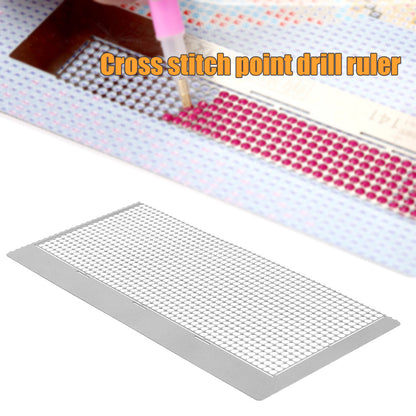 Diamond Painting Net Ruler Point Drill Ruler DIY Needlework Accessory (141)