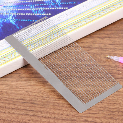 Diamond Painting Net Ruler Point Drill Ruler DIY Needlework Accessory (141)