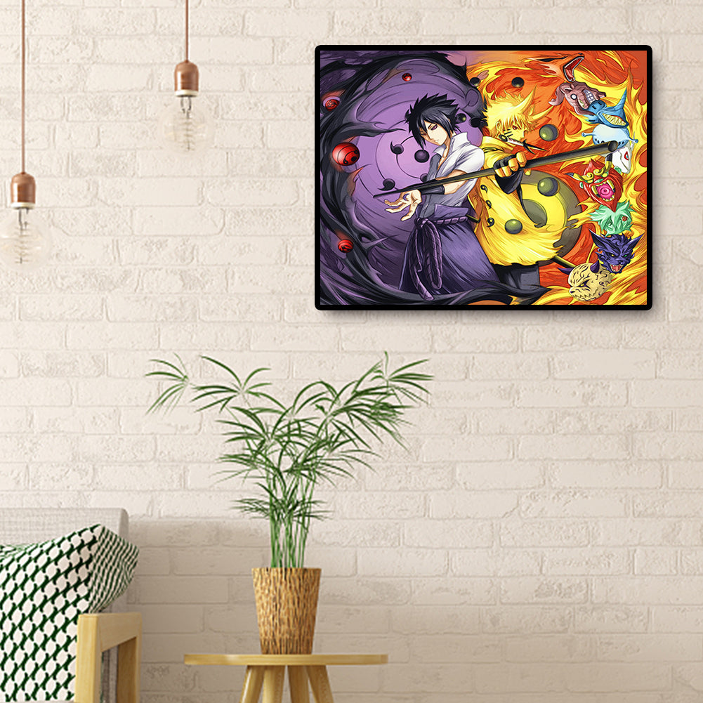 Anime Kid - Full Round Drill Diamond Painting 45*30CM