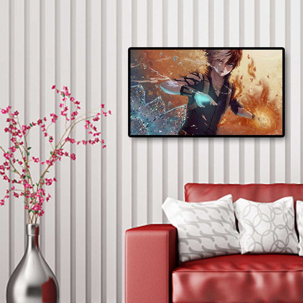 Anime Kid - Full Round Drill Diamond Painting 45*30CM