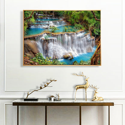 Waterfall - Full Square Drill Diamond Painting 50*40CM