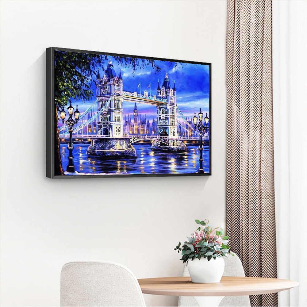Bridge - Full Square Drill Diamond Painting 50*40CM