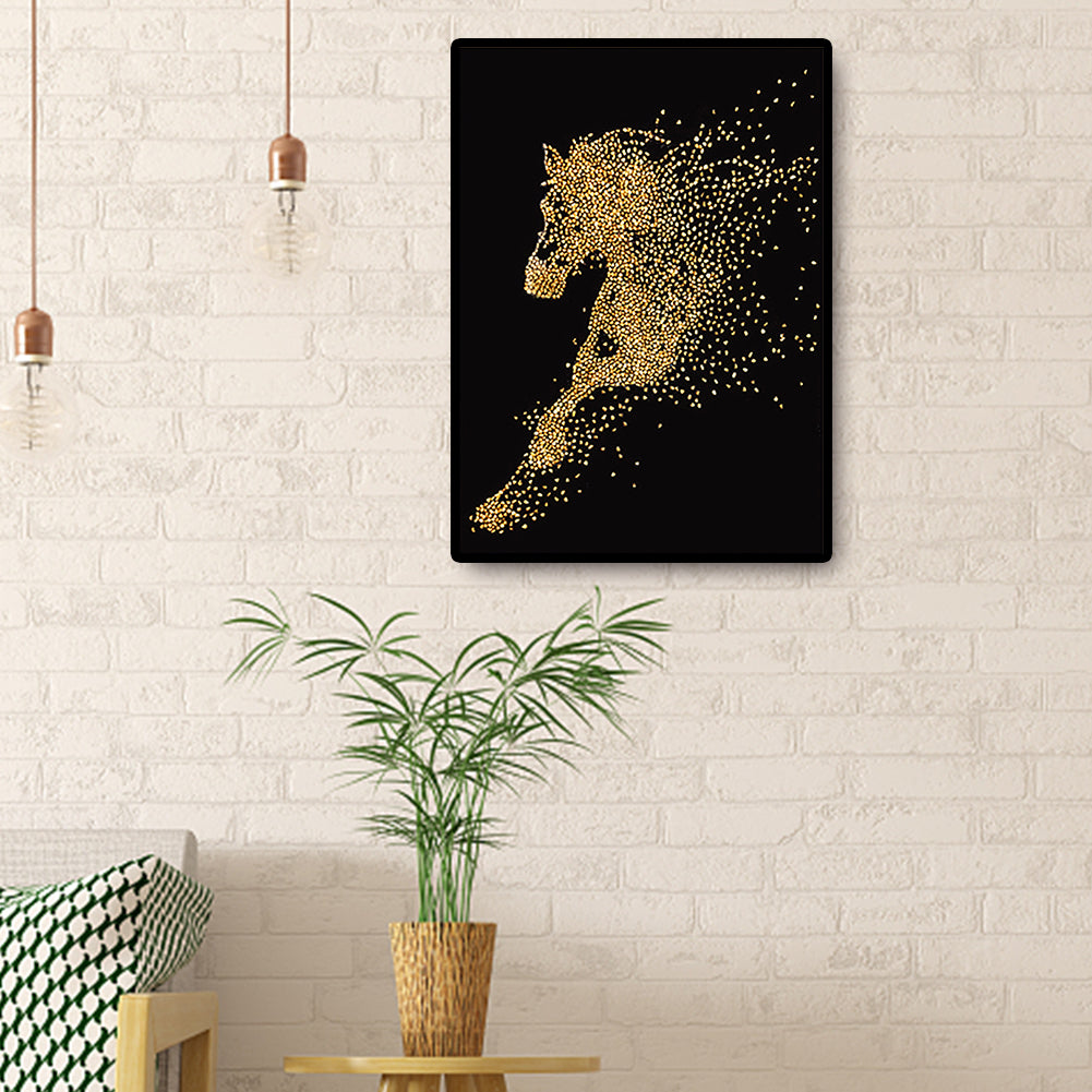Horse - Full Round Drill Diamond Painting 40*50CM
