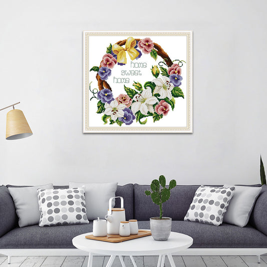 Sweet Home - 14CT Cross Stitch 35*33CM