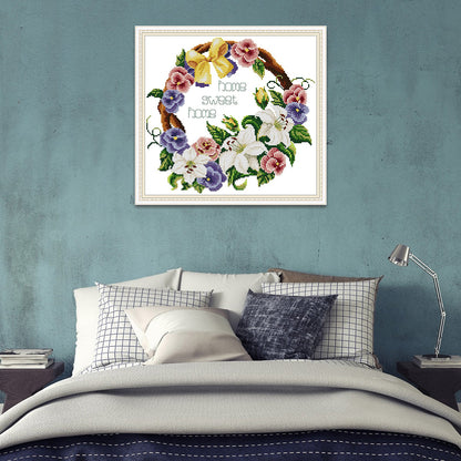 Sweet Home - 14CT Cross Stitch 35*33CM