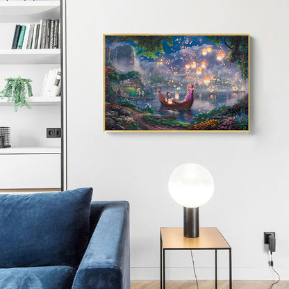 Lantern - Full Square Drill Diamond Painting 50*40CM
