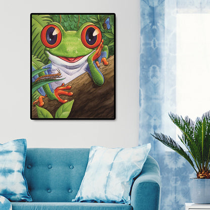 Frog - Full Square Drill Diamond Painting 40*50CM