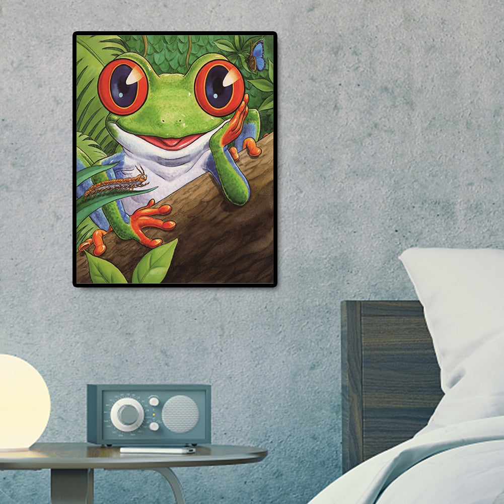 Frog - Full Square Drill Diamond Painting 40*50CM