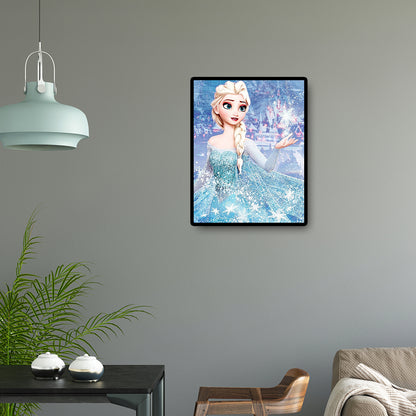 Snow Princess - Full Square Drill Diamond Painting 40*50CM
