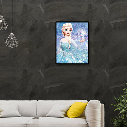 Snow Princess - Full Square Drill Diamond Painting 40*50CM