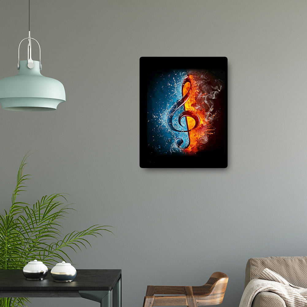 Music Battle - Full Square Drill Diamond Painting 40*50CM