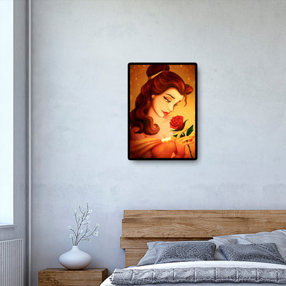 Rose Princess - Full Square Drill Diamond Painting 40*50CM