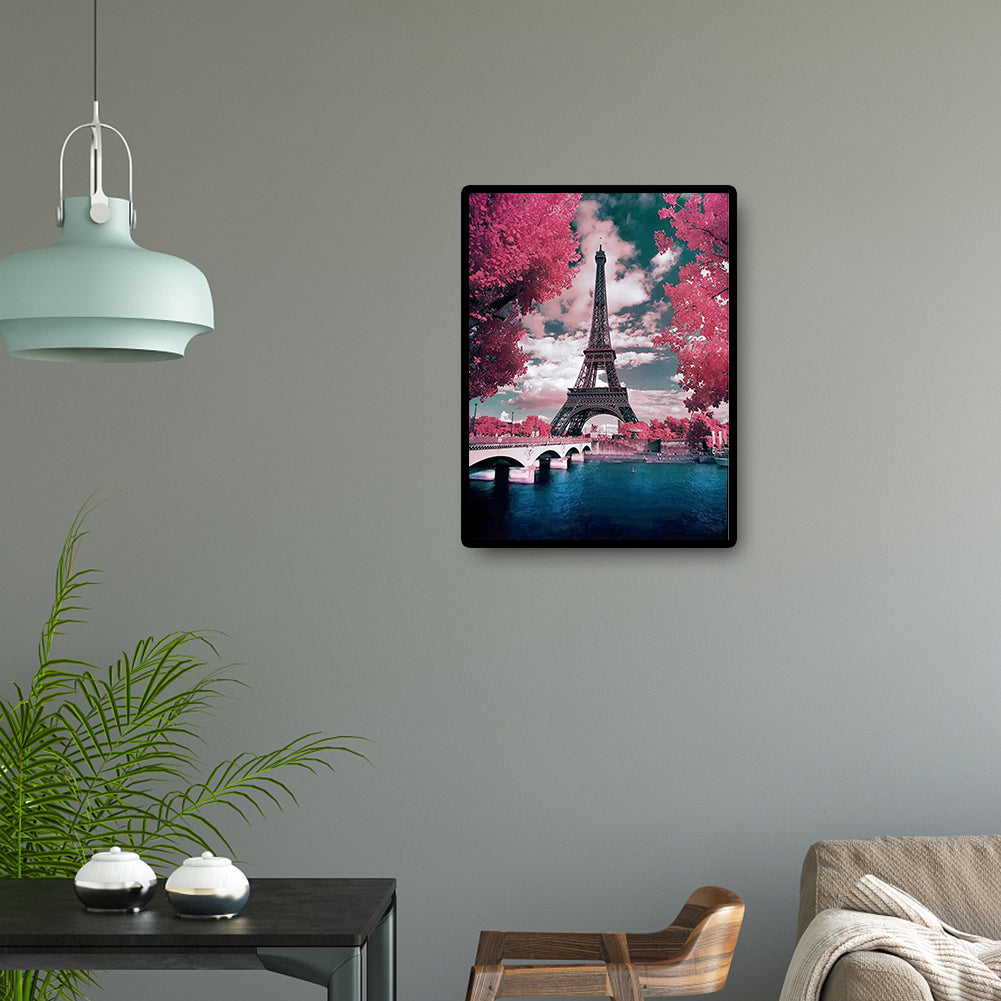 Eiffel Tower - Full Square Drill Diamond Painting 40*50CM