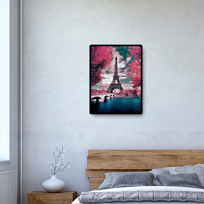 Eiffel Tower - Full Square Drill Diamond Painting 40*50CM