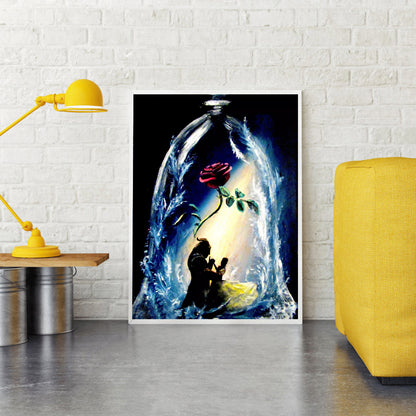 Flower - Full Square Drill Diamond Painting 40*50CM