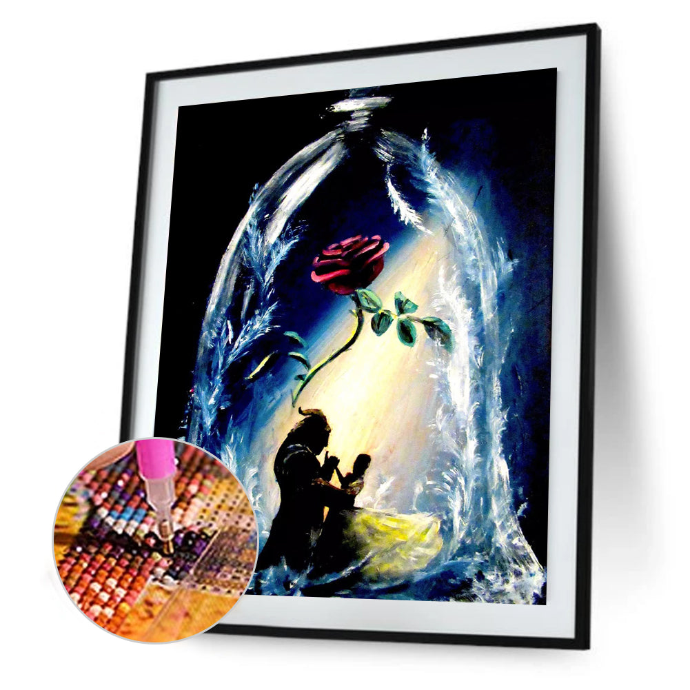 Flower - Full Square Drill Diamond Painting 40*50CM