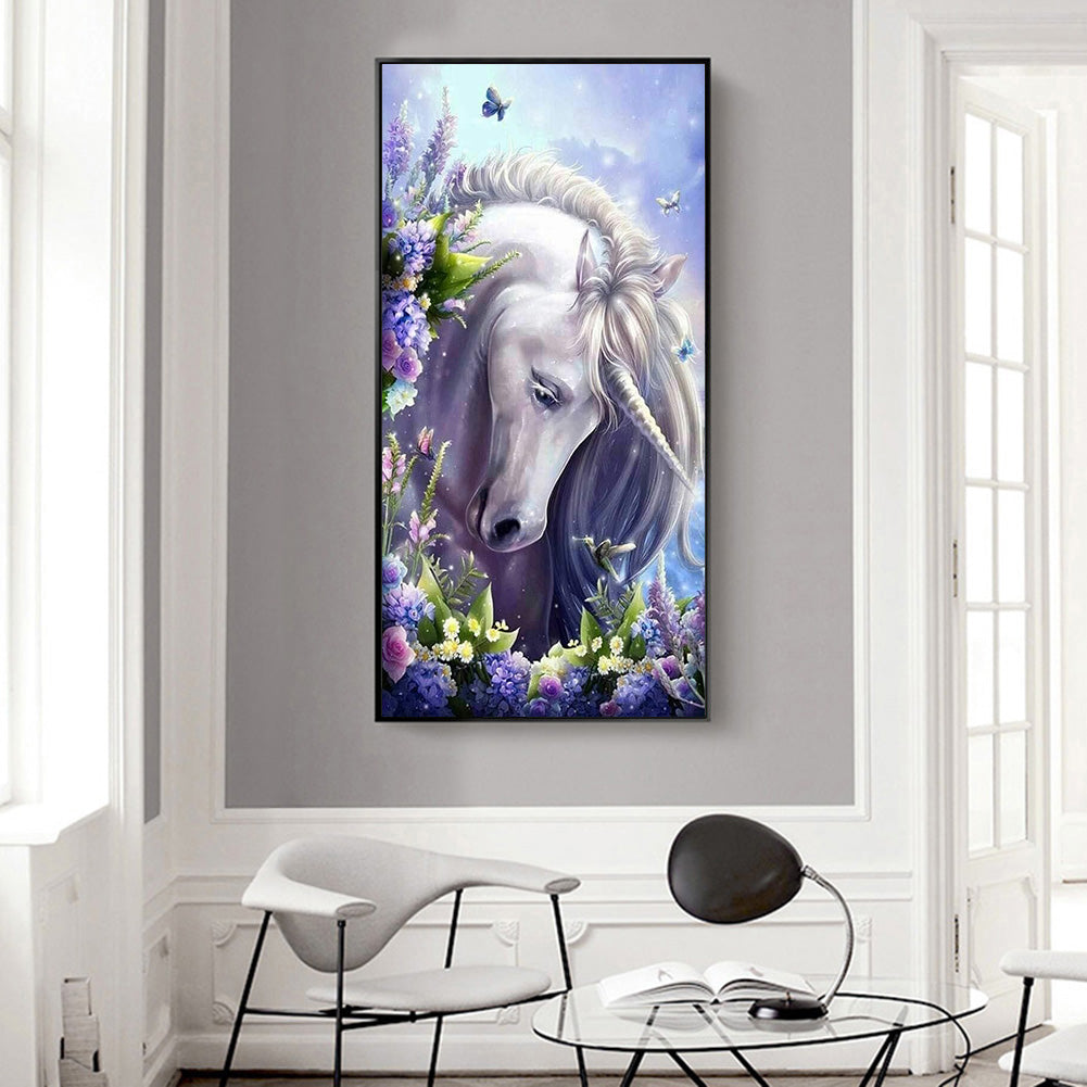 Horse - Special Shaped Drill Diamodn Painting 45*85CM
