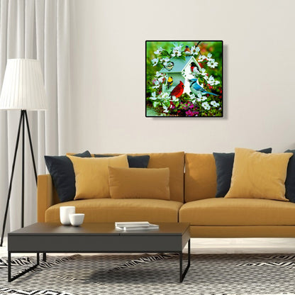 Garden - Full Round Drill Diamond Painting 30*30CM