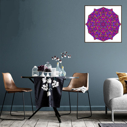 Datura - Special Shaped Drill Diamodn Painting 30*30CM