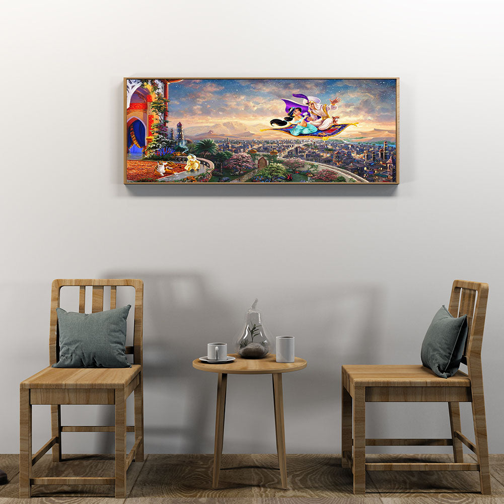 Fairy World - Full Round Drill Diamond Painting 80*40CM