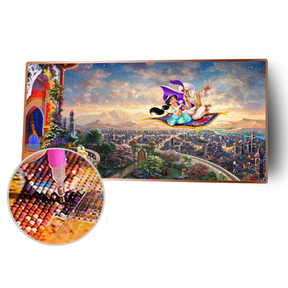 Fairy World - Full Round Drill Diamond Painting 80*40CM