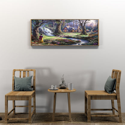 Fairy World - Full Round Drill Diamond Painting 80*40CM