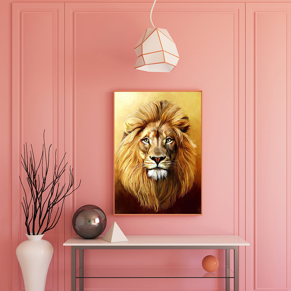 Lion - Full Square Drill Diamond Painting 40*50CM