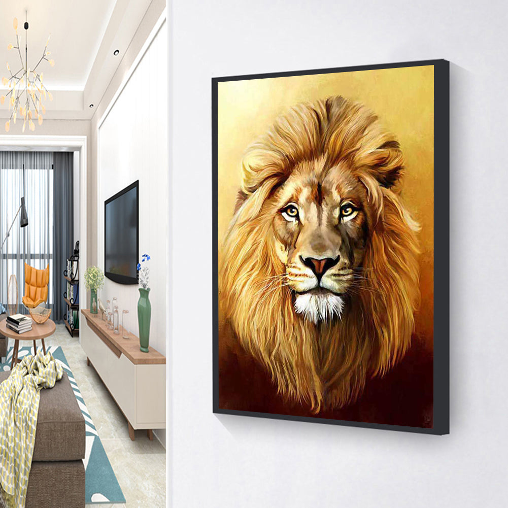 Lion - Full Square Drill Diamond Painting 40*50CM