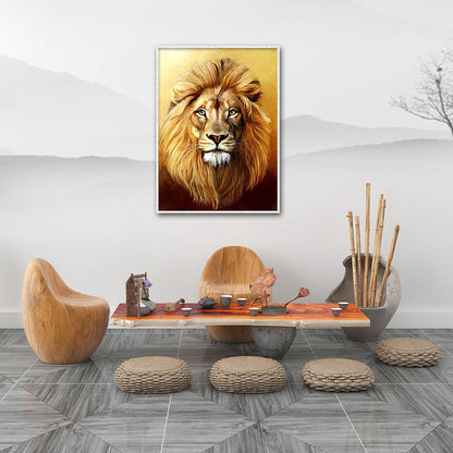 Lion - Full Square Drill Diamond Painting 40*50CM