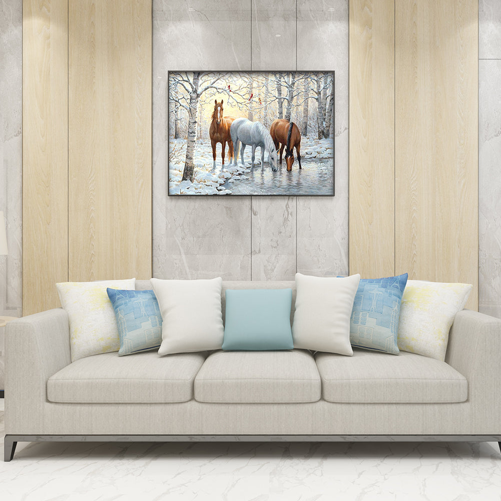 Animal - Full Square Drill Diamond Painting 50*40CM