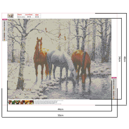 Animal - Full Square Drill Diamond Painting 50*40CM