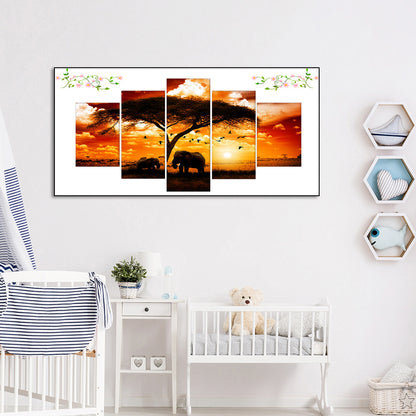 Sunset - Full Round Drill Diamond Painting 103*45CM
