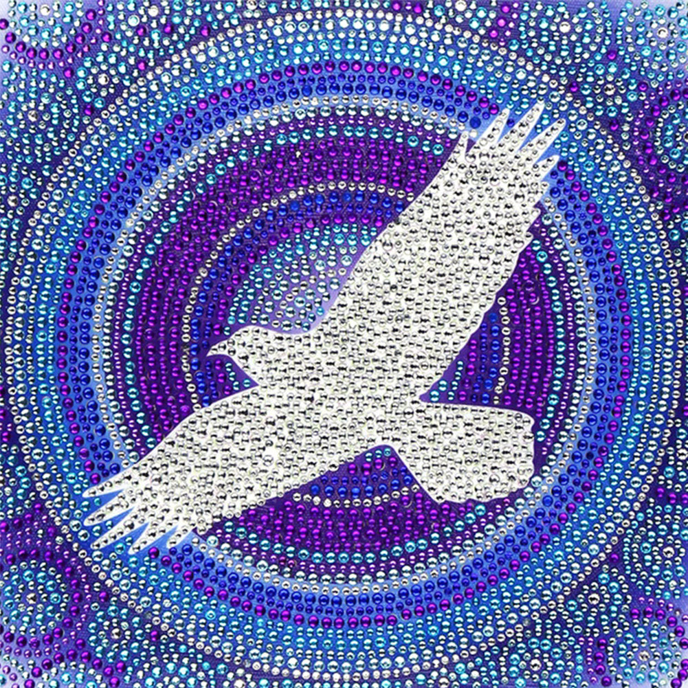 Flying Doves - Special Shaped Drill Diamodn Painting 30*30CM