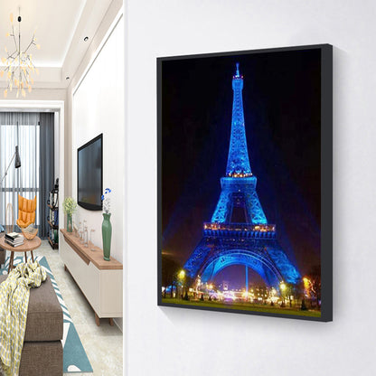 Eiffel Tower - Full Round Drill Diamond Painting 30*40CM